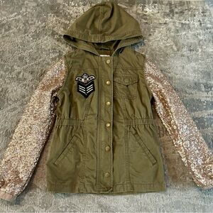 Annie Collection by Renee Ehrlich Kalfus for Target Girls Gold Denim Jacket